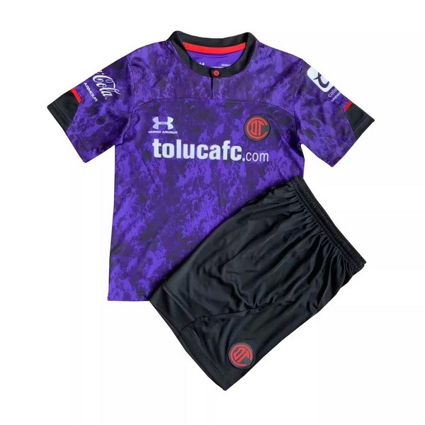 Camiseta Toluca 3ª Niño 2021/22 Purpura